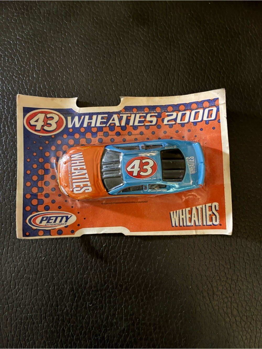 #43 Petty Enterprise Wheaties 2000 NASCAR John Andretti 3” Die-Cast Race Car Toy